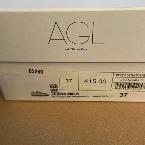 AGL Sade Sneaker w gros grain laces - Picture 6 of 8